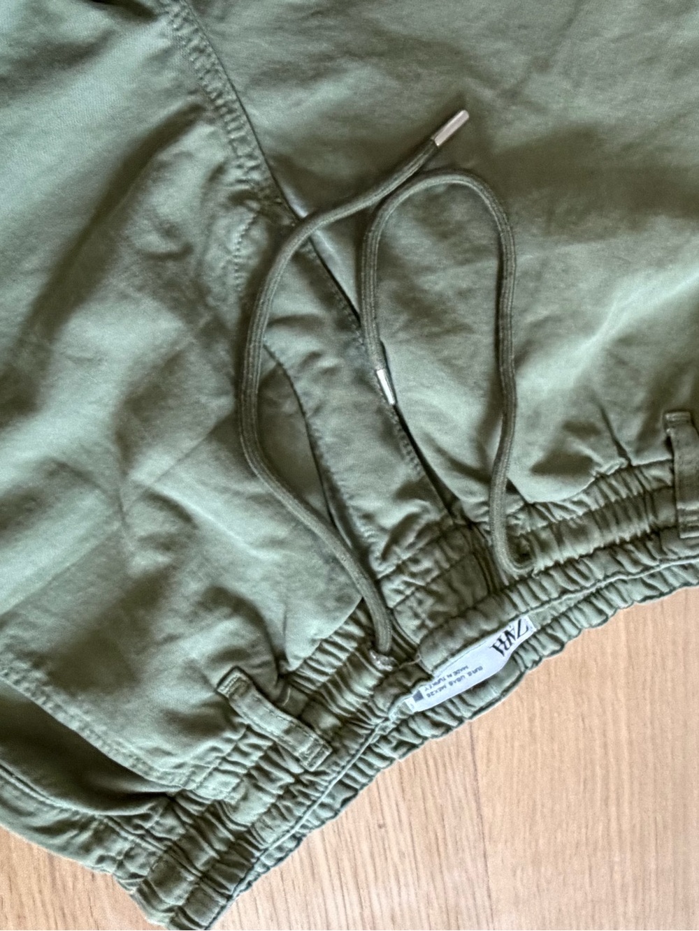 Zara olive green cargo pants